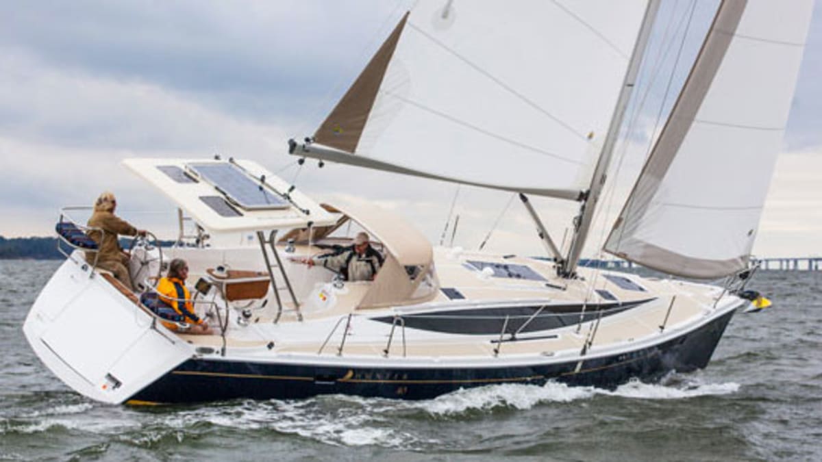 Boat Review Hunter 40 Sail Magazine