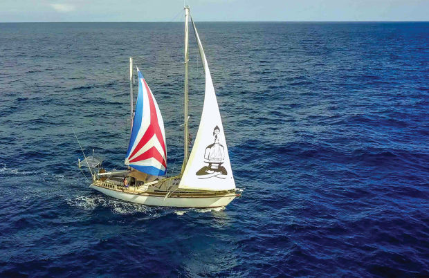 an interview with sv delos - sail magazine