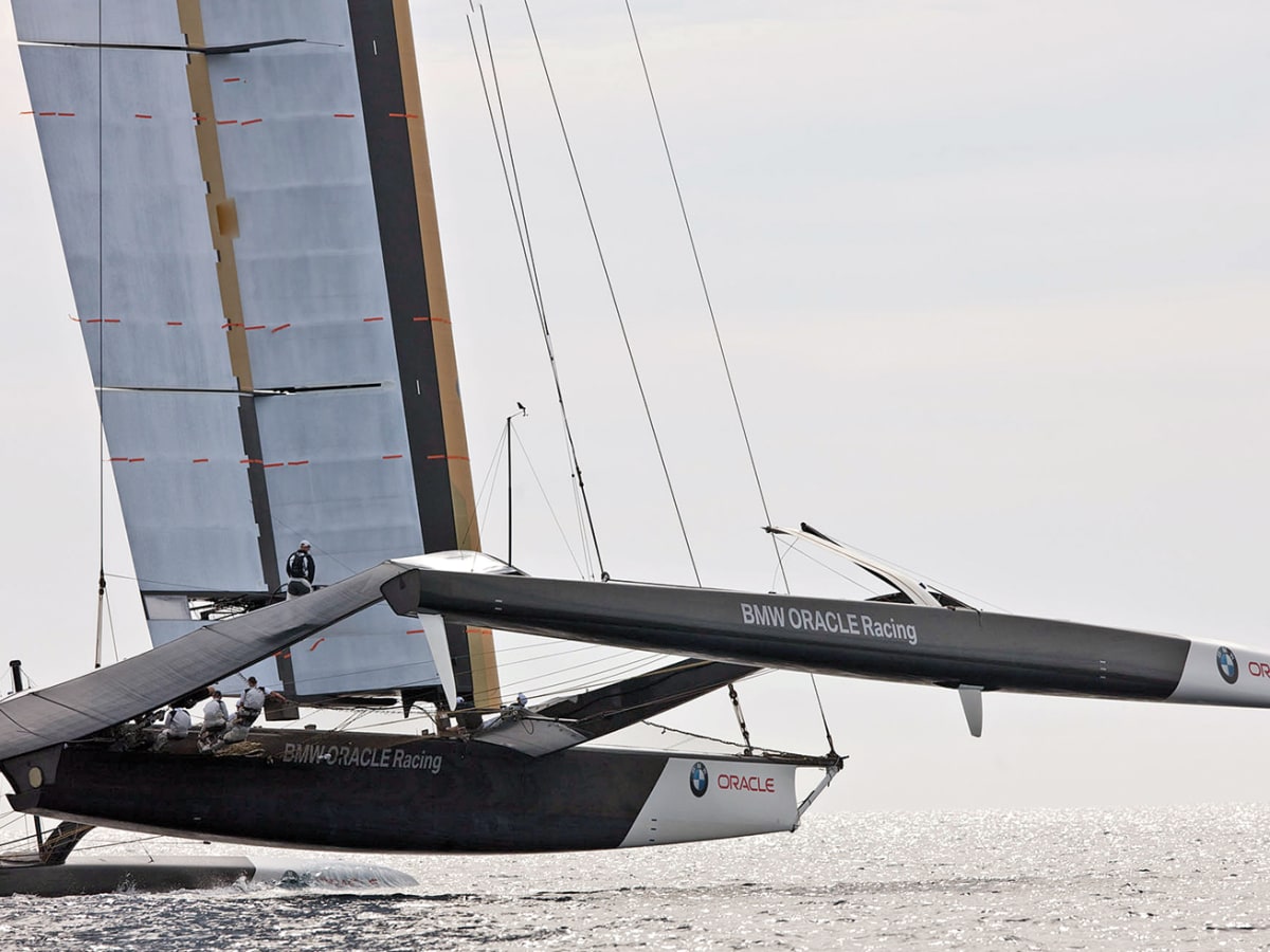 America's Cup: Dry laps in the Mule