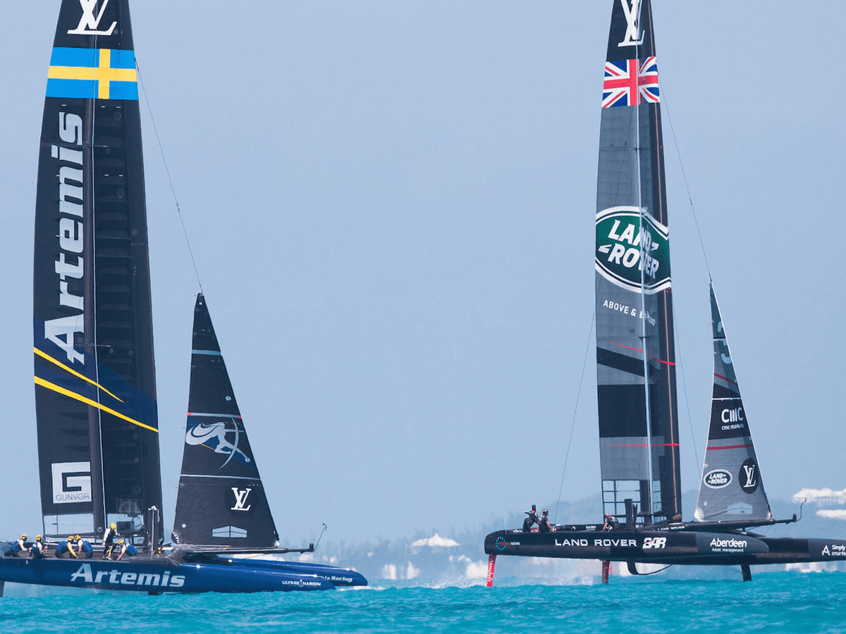 Artemis Team at Louis Vuitton Trophy Nice