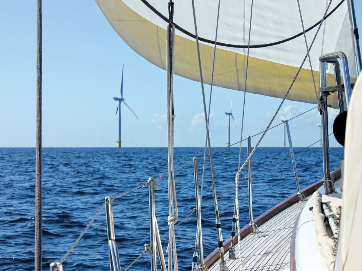 Sailing Amid Offshore Wind Farms - Sail Magazine