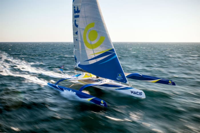 fast trimarans