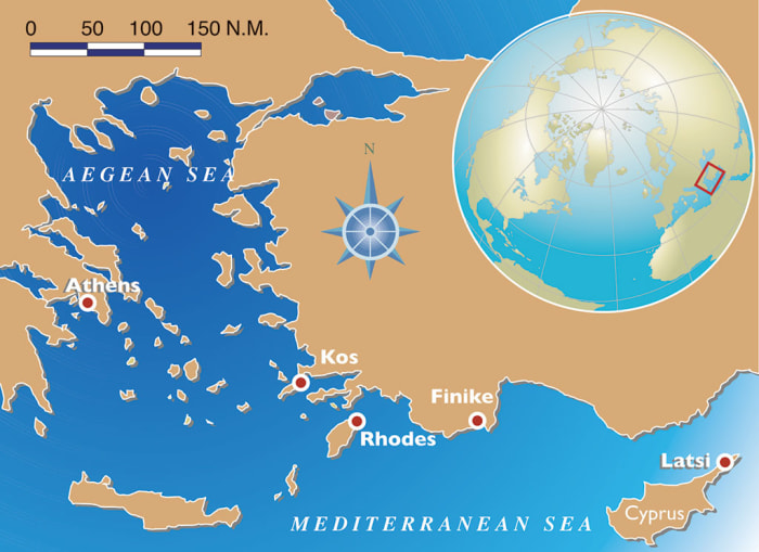 Aegean Seaworld Map