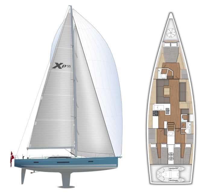 boat review: x-yachts xp 55 - sail magazine