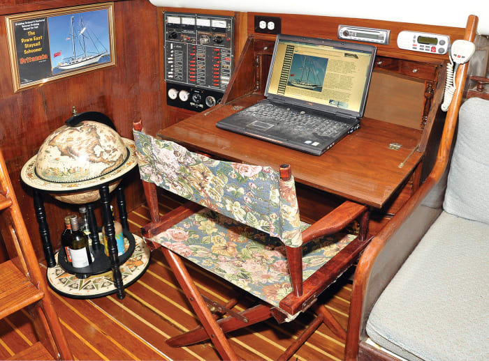 sailboat nav station