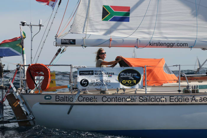 Kirsten Neuschäfer Wins the Golden Globe Race - Sail Magazine