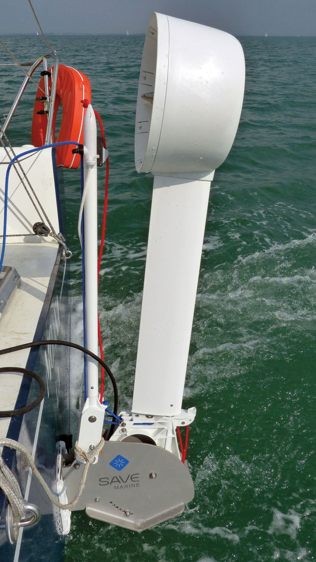 hydro generator sailboat