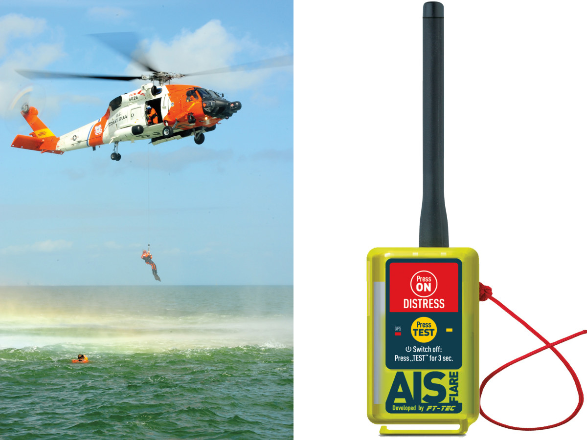 SeaAngel SA15 AIS Crew Overboard Beacon Compared to The Ocean Signal MOB1 -  Attainable Adventure Cruising