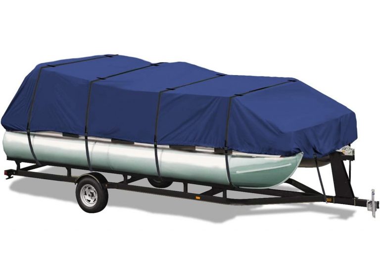 Great Pontoon Boat Covers In 2023 Sail Top Reviews Review By SAIL   Eliteshield Pontoon Boat Cover Sail 768x563 