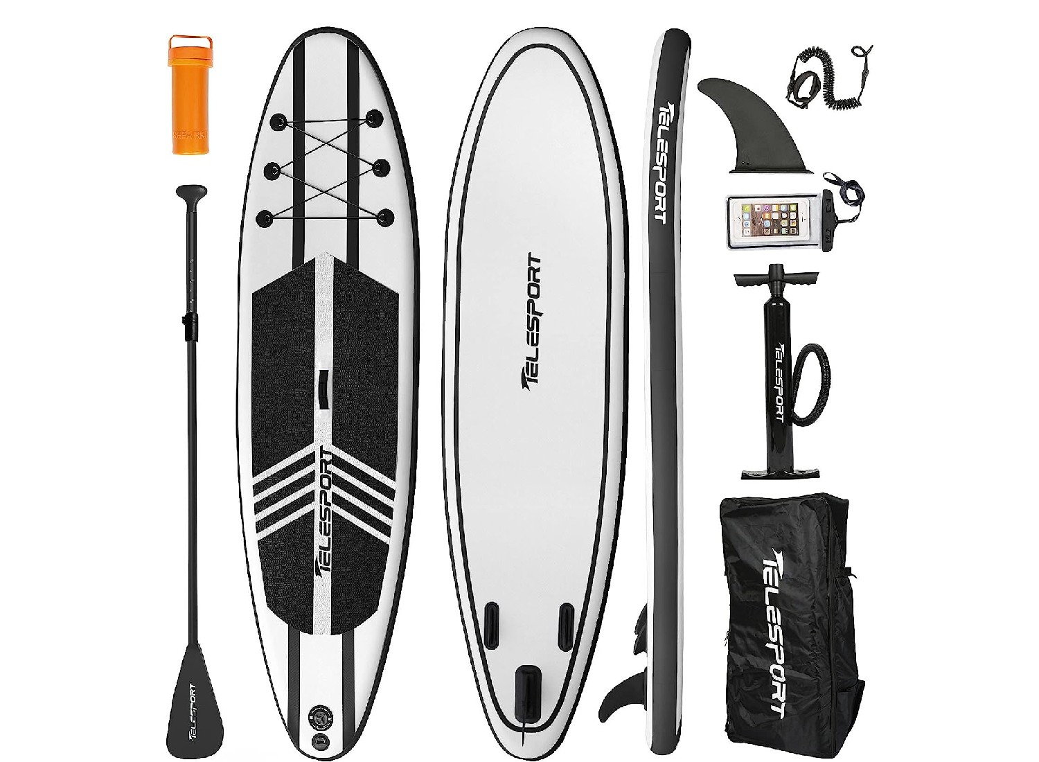 TELESPORT Inflatable Paddle Board Review (2023) - SAIL