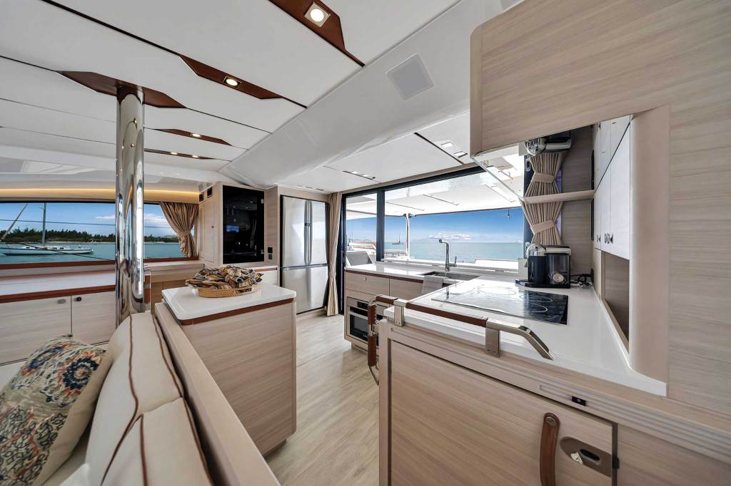 Boat interior