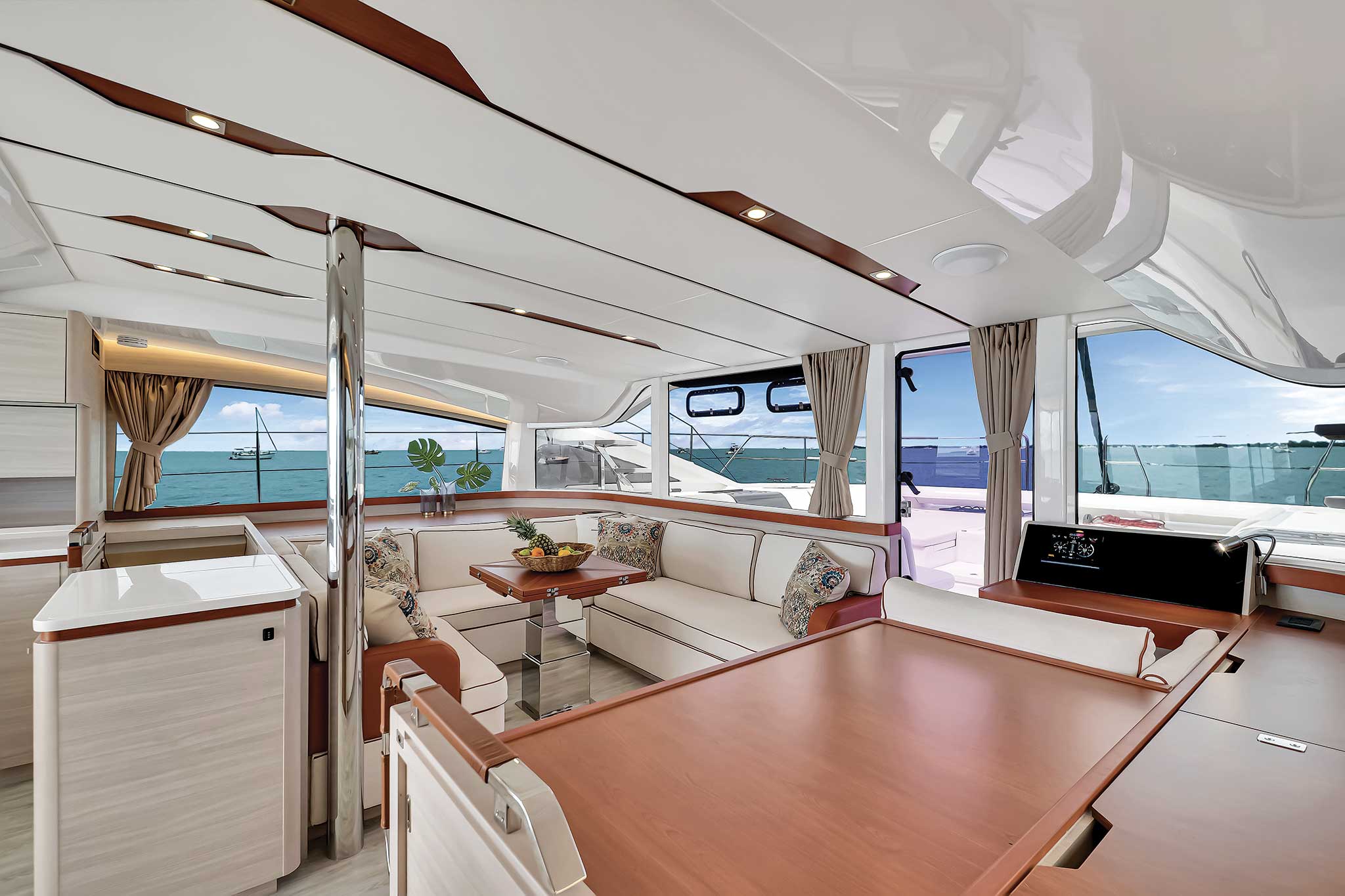 Boat interior