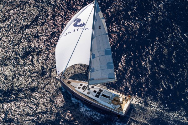 Handsome modern lines and plenty of sail area make for an elevated package.
