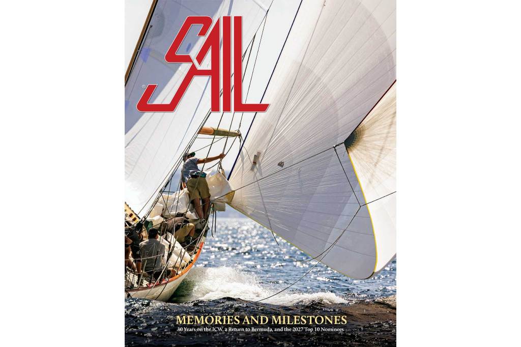 Sail magazine October book cover